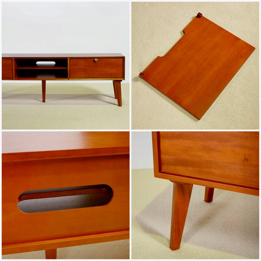 F 新品 北欧 テレビボード L リビングボード ラック テレビ台 TV 棚