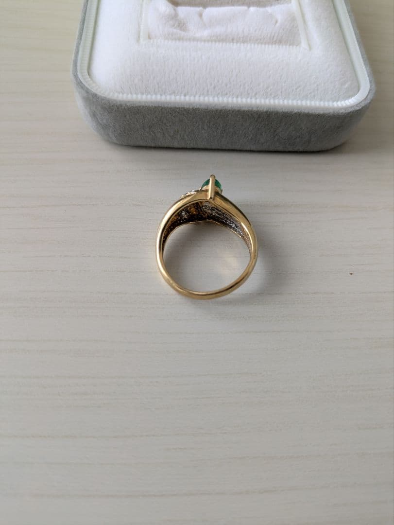 750　指輪　約4g　リング　K18　ゴールド