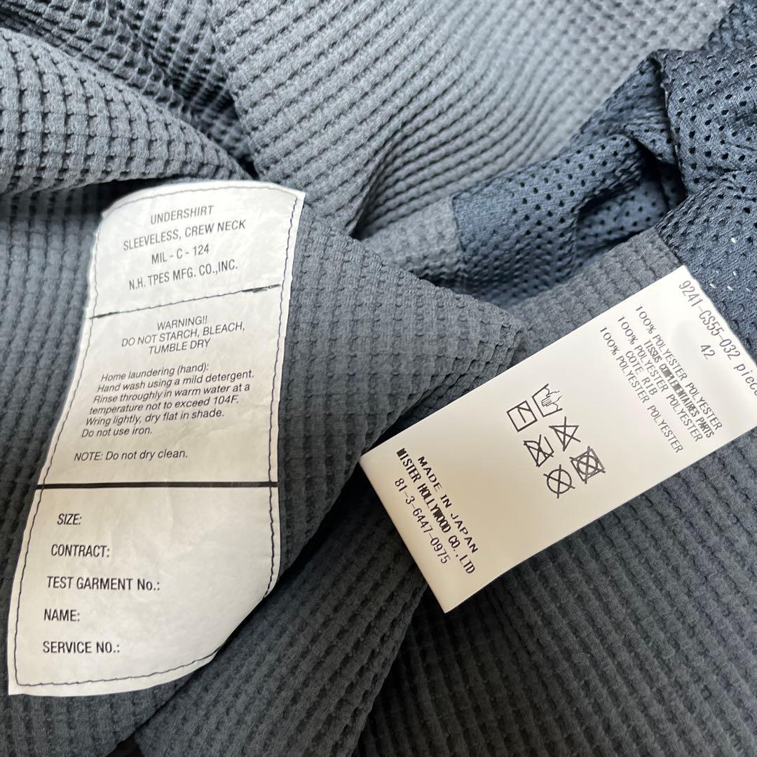 新品 24ss N.HOOLYWOOD ワッフル ノースリーブ タンクトップ