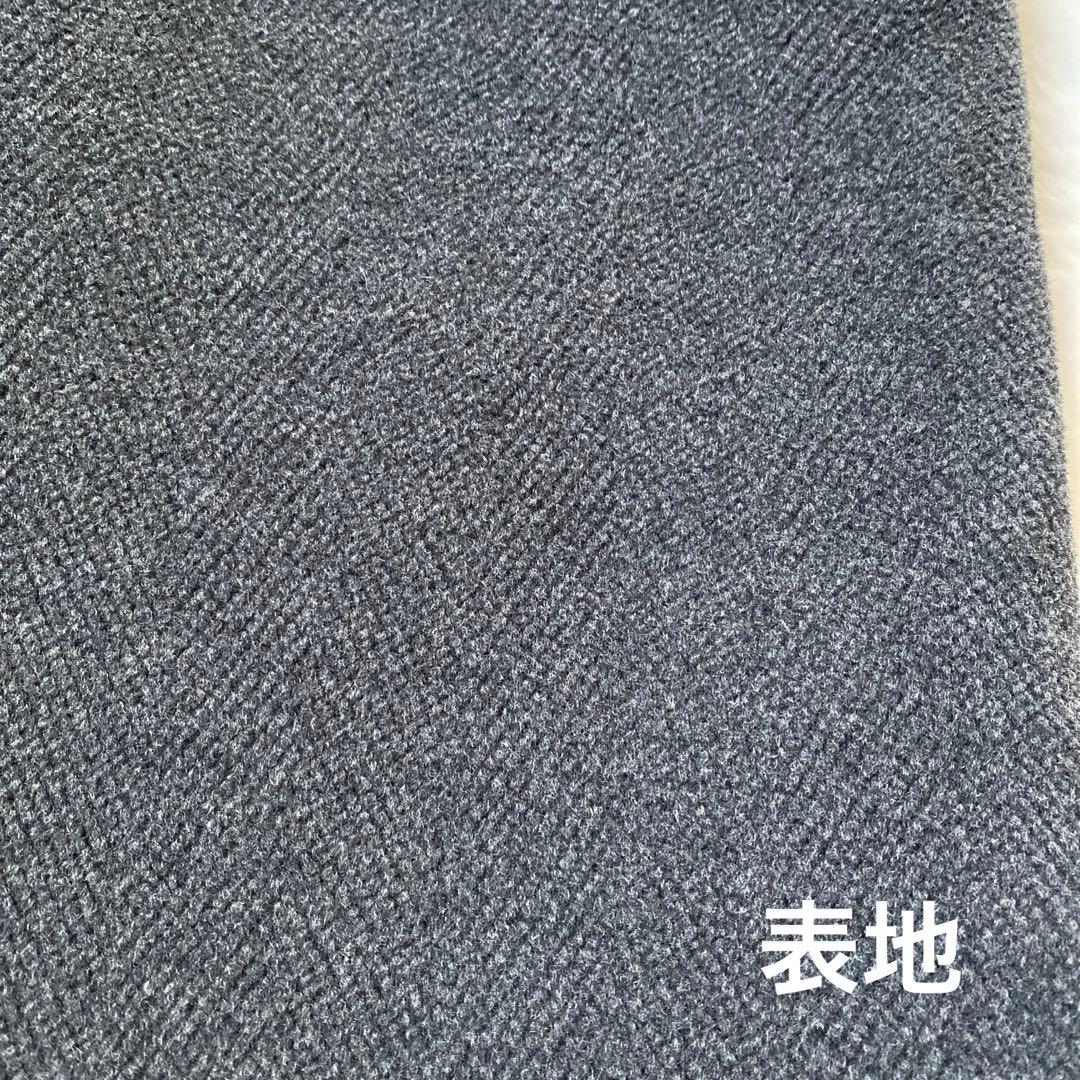 SHIPS ウールヘリンボーン ロング ダッフルコート イギリス製 グレー