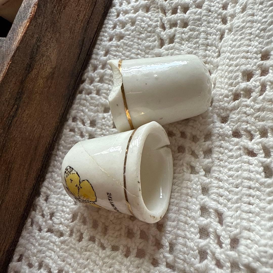 アンティークシンブルラック&シンブル15個セット