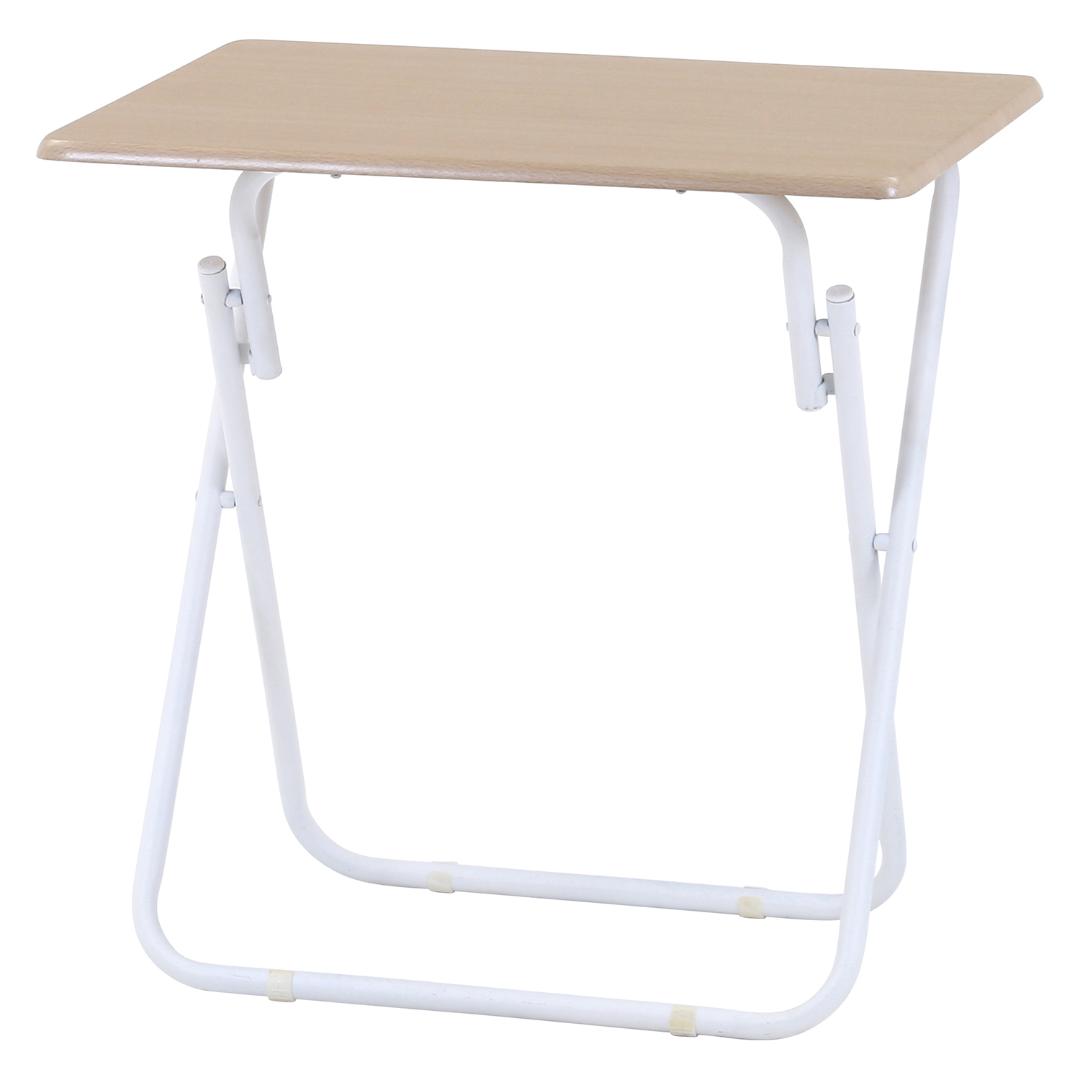 折りたたみ可能 簡易テーブルチェアセット ホワイト