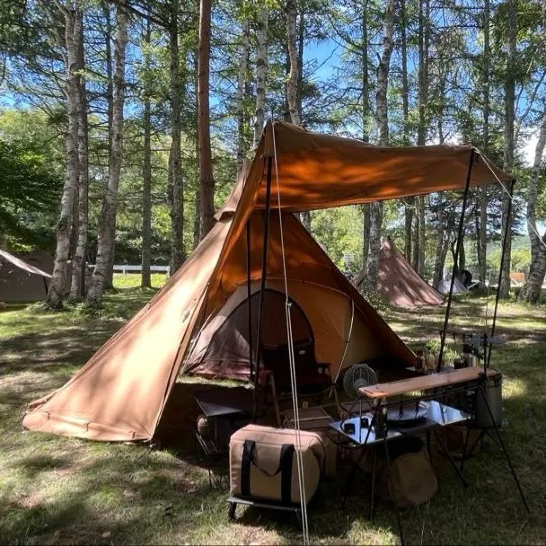 WAQ Alpha TC/FT ファミリー用 4~5人用 雨天&インナー未使用