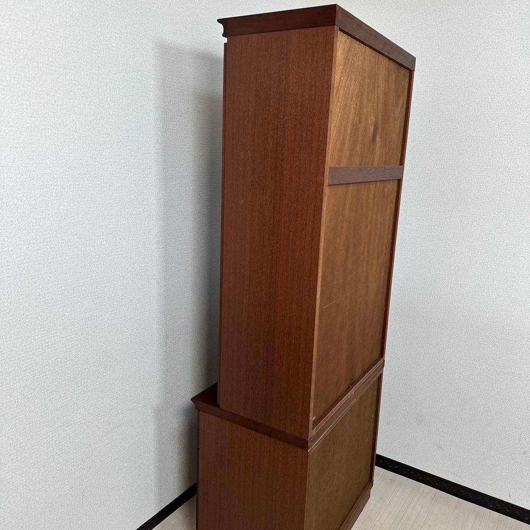 マルニ木工 地中海 食器棚 キャビネット 飾り棚 本棚 【希少タイプ】 i1※