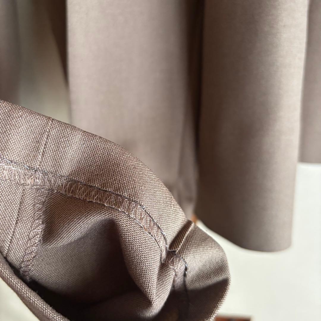 AOKI ブラウン ベージュ スーツ セットアップ　LES MUES