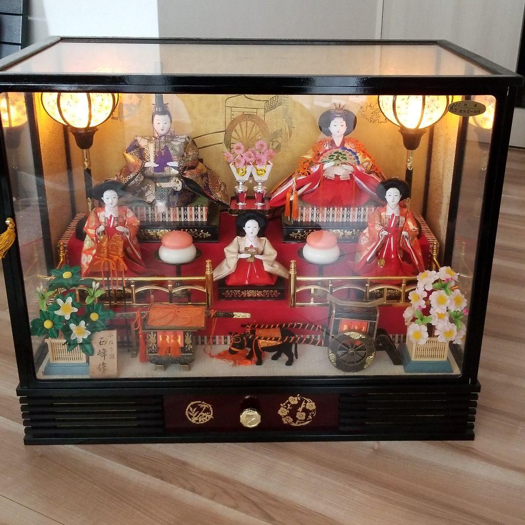 ケース飾り　雛人形