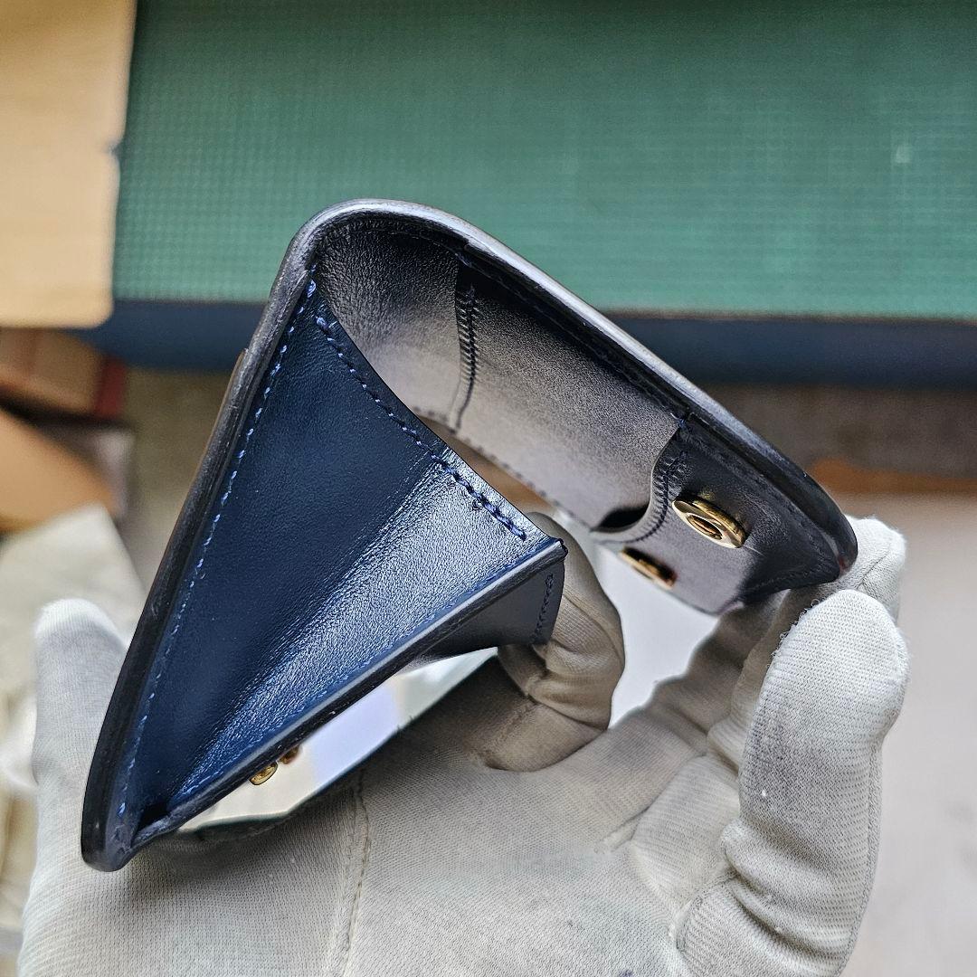 WILDSWANS パーム V2 シェルコードバン フレンチネイビー コードバン