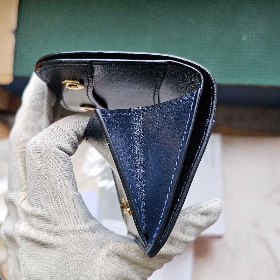 WILDSWANS パーム V2 シェルコードバン フレンチネイビー コードバン