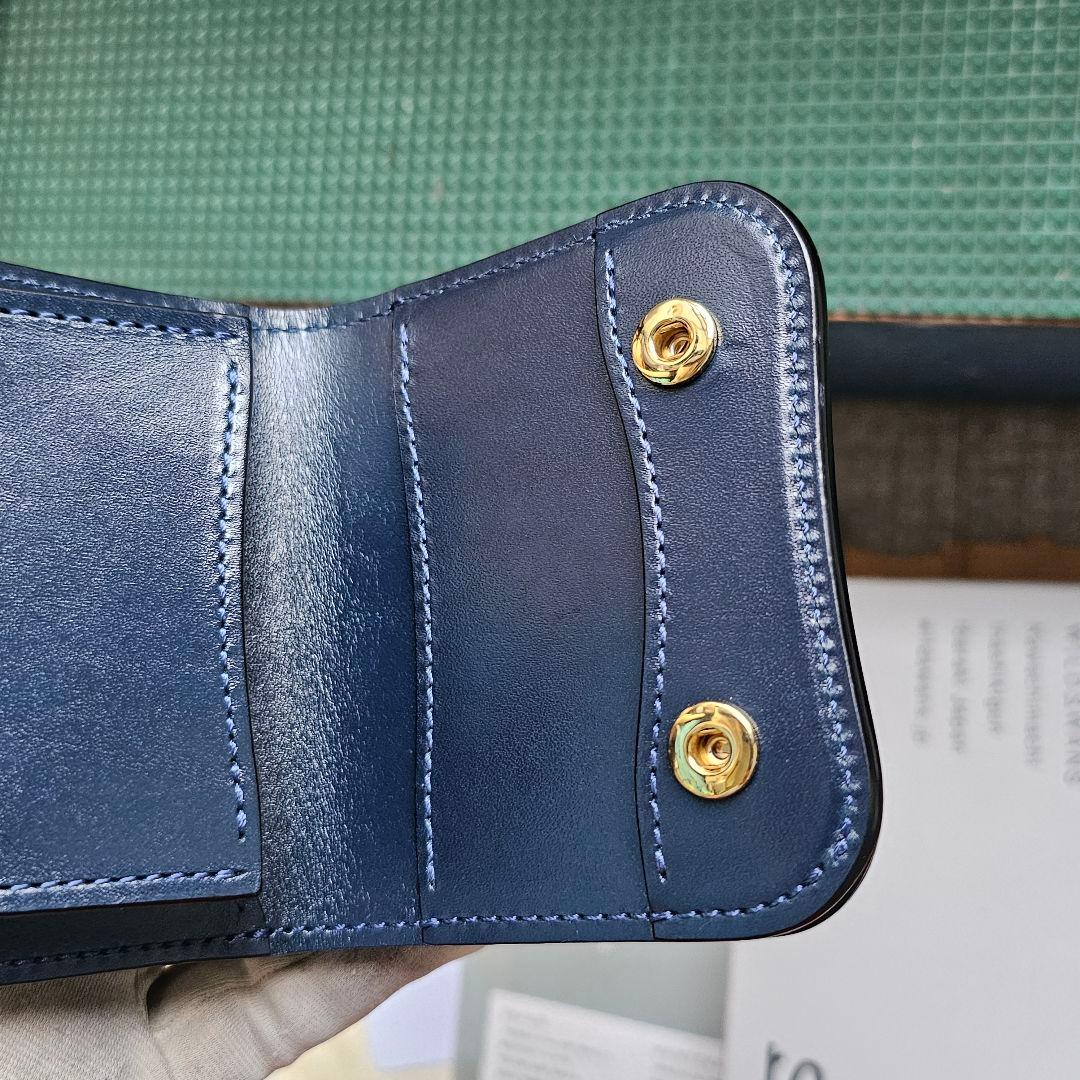 WILDSWANS パーム V2 シェルコードバン フレンチネイビー コードバン