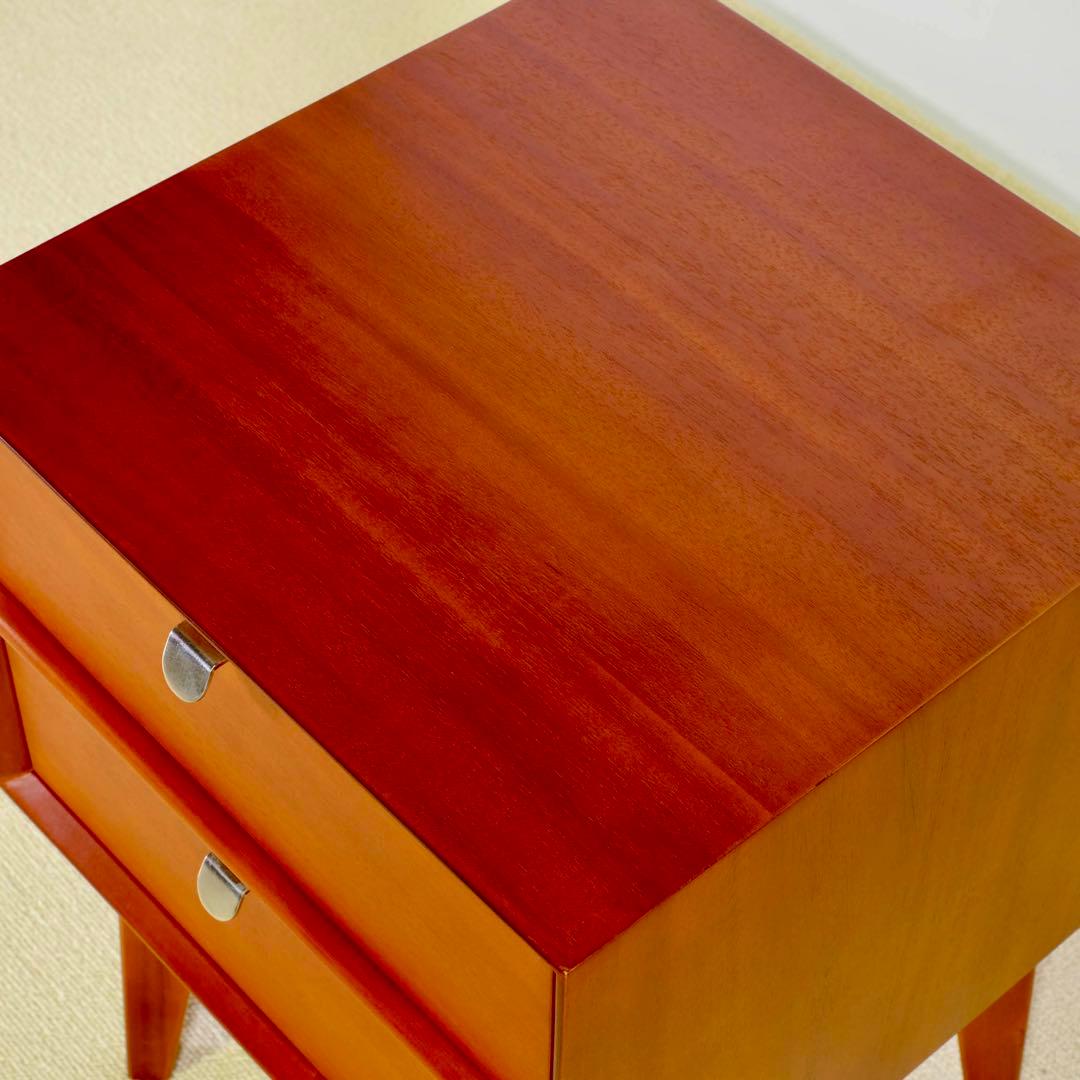 E 新品 サイドテーブル 北欧 収納 テーブル 小物入れ リビング収納 天然木