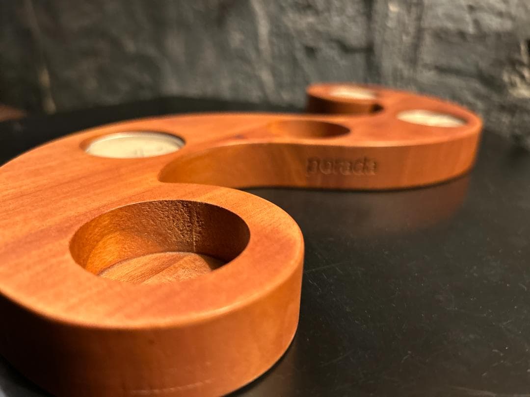 ⚫︎非売品⚫︎ porada / ポラダ　木製キャンドルホルダー