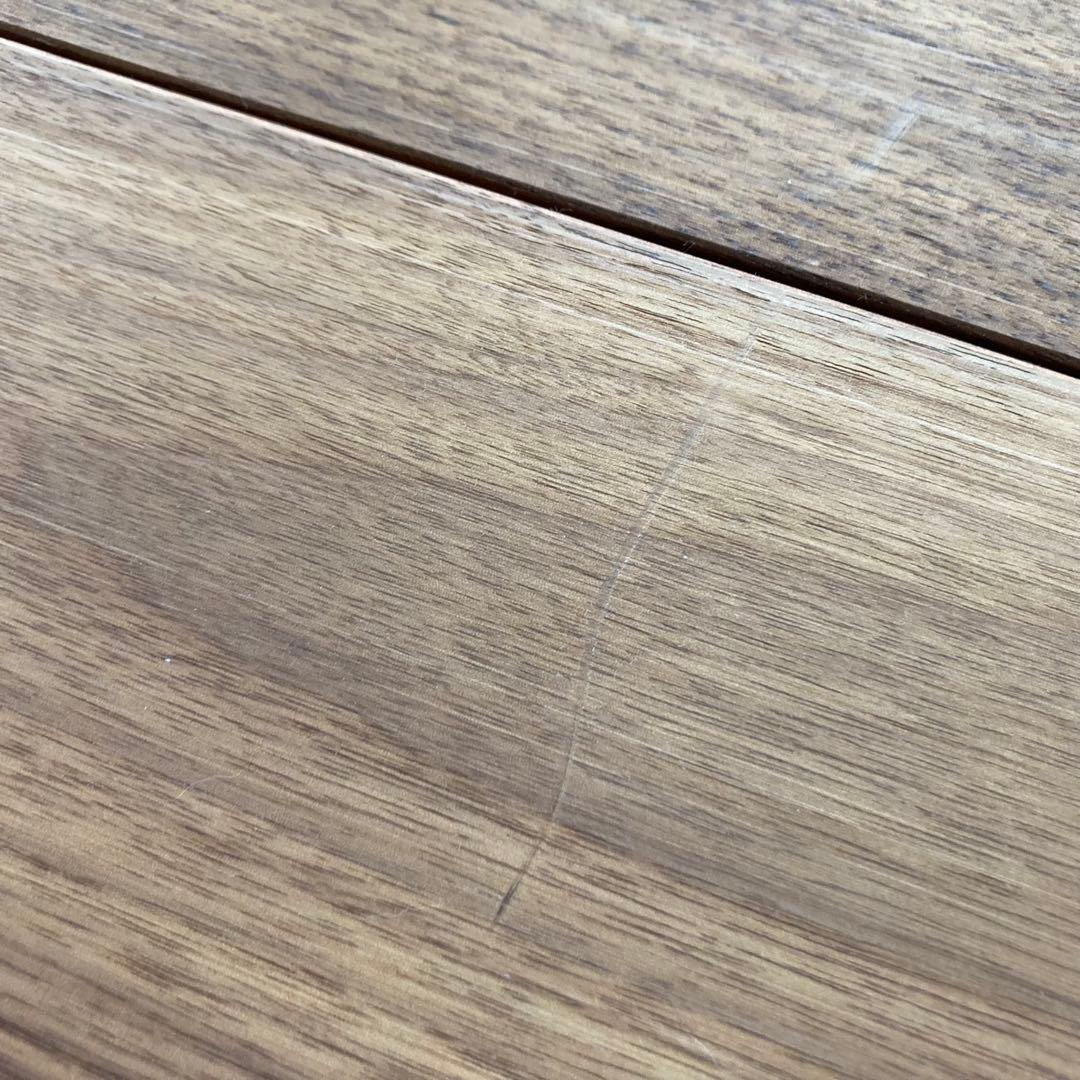 美品 マスターウォール センターテーブルウォールナッツ無垢材 31mm天板