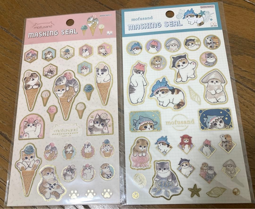 総額14718円！モフサンド文具20点まとめて ペンケース シール サメにゃん