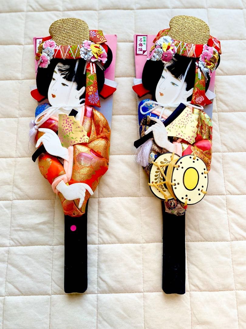 江戸歌舞伎羽子板セット