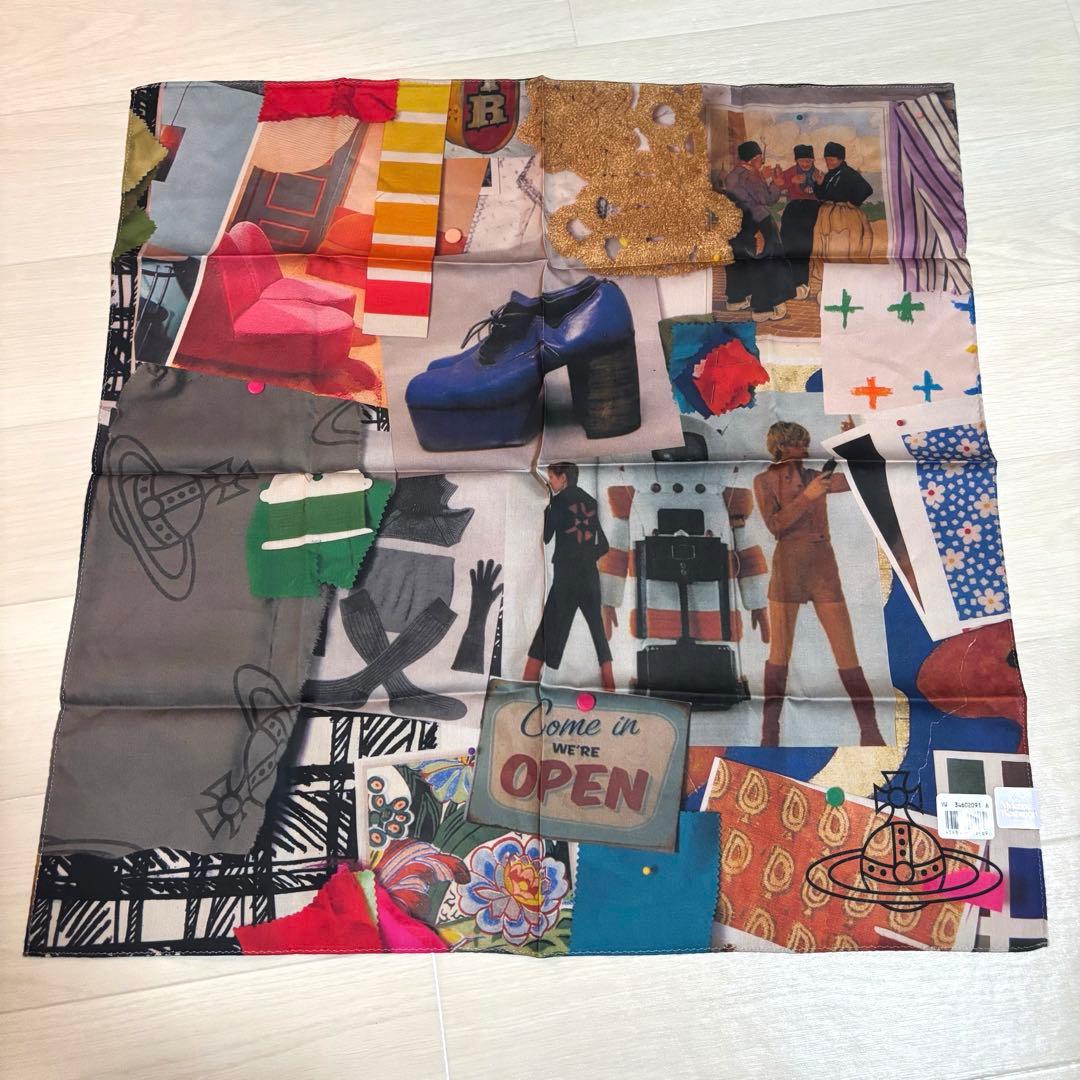 希少 新品未使用 スカーフ Vivienne Westwood ムードボード