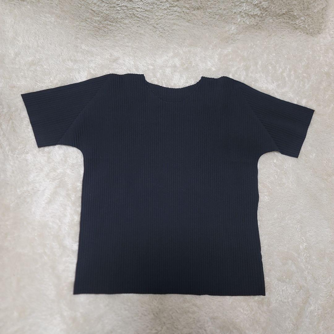 美品✨ ISSEY MIYAKE me プリーツミー トップス　ブラウス 黒