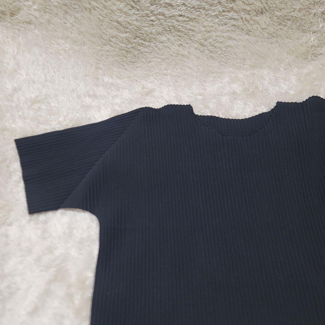 美品✨ ISSEY MIYAKE me プリーツミー トップス　ブラウス 黒