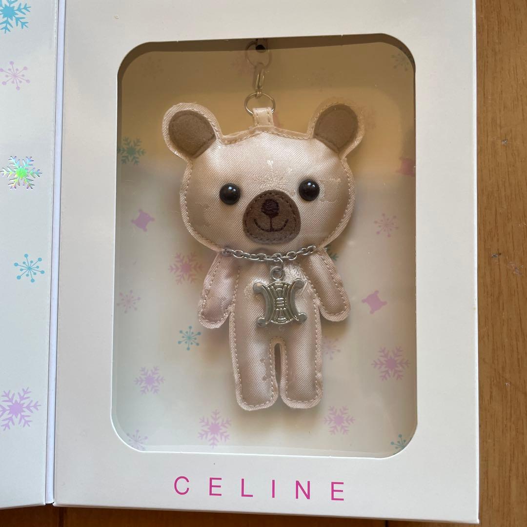 セリーヌ　ベアキーホルダー　ミニタオルセット