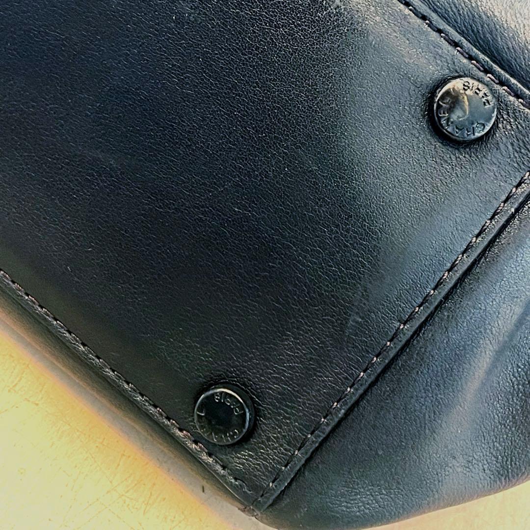 Chanel 黒 レザートートバッグ