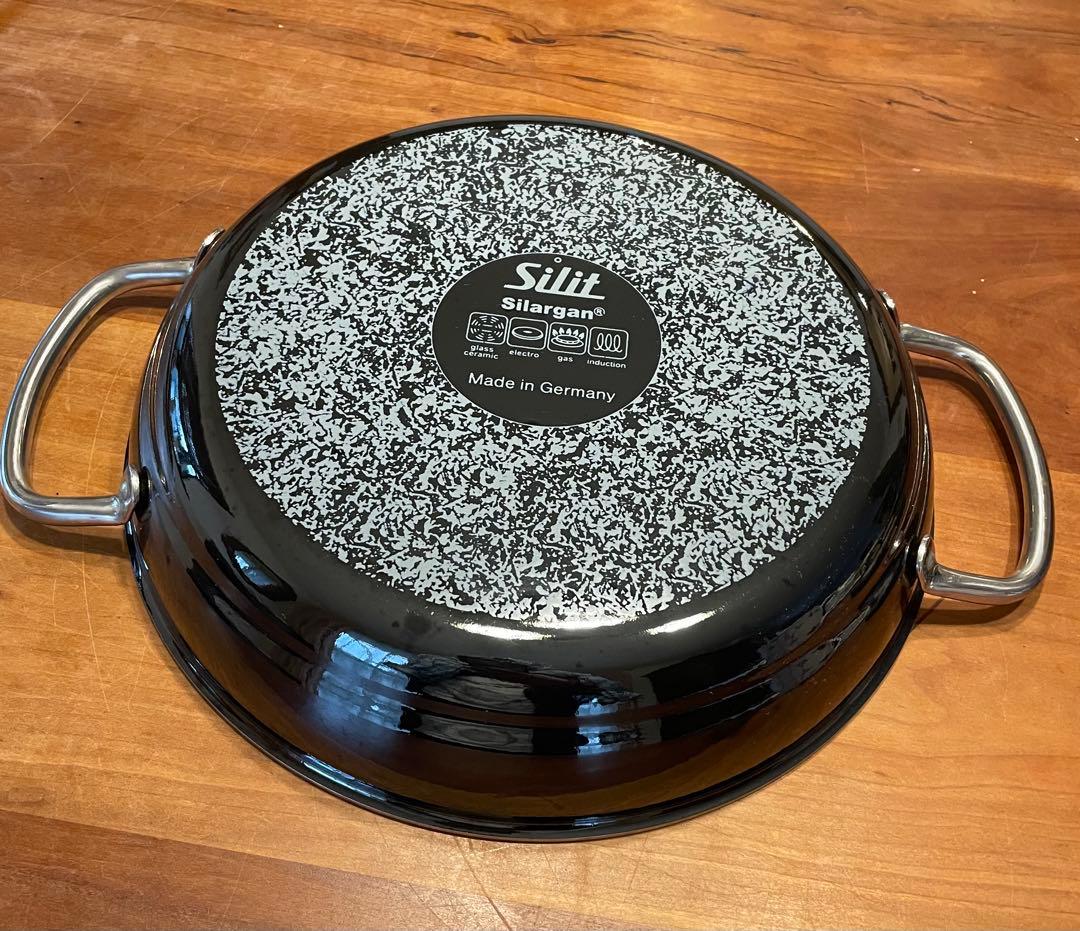 ⬇️Silit Silargan 両手サービングフライパン　ブラック　28cm