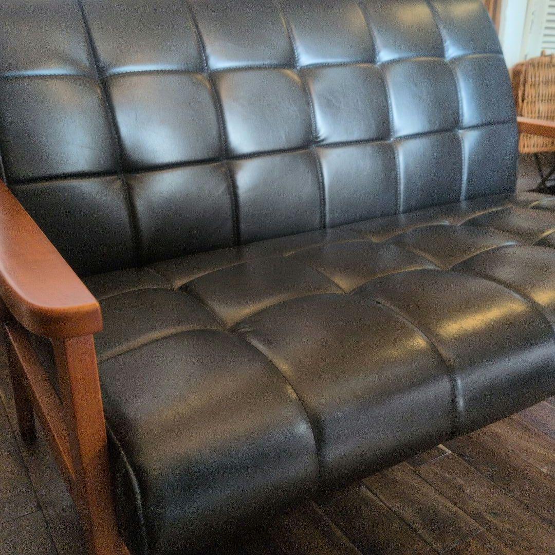 カリモク風ソファー 　2人掛け