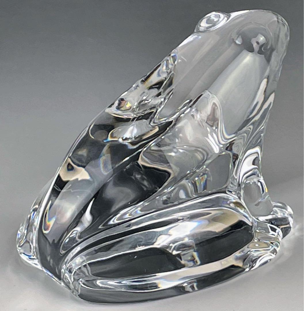 baccarat バカラ カエル 蛙 かえる ぺーパーウェイト