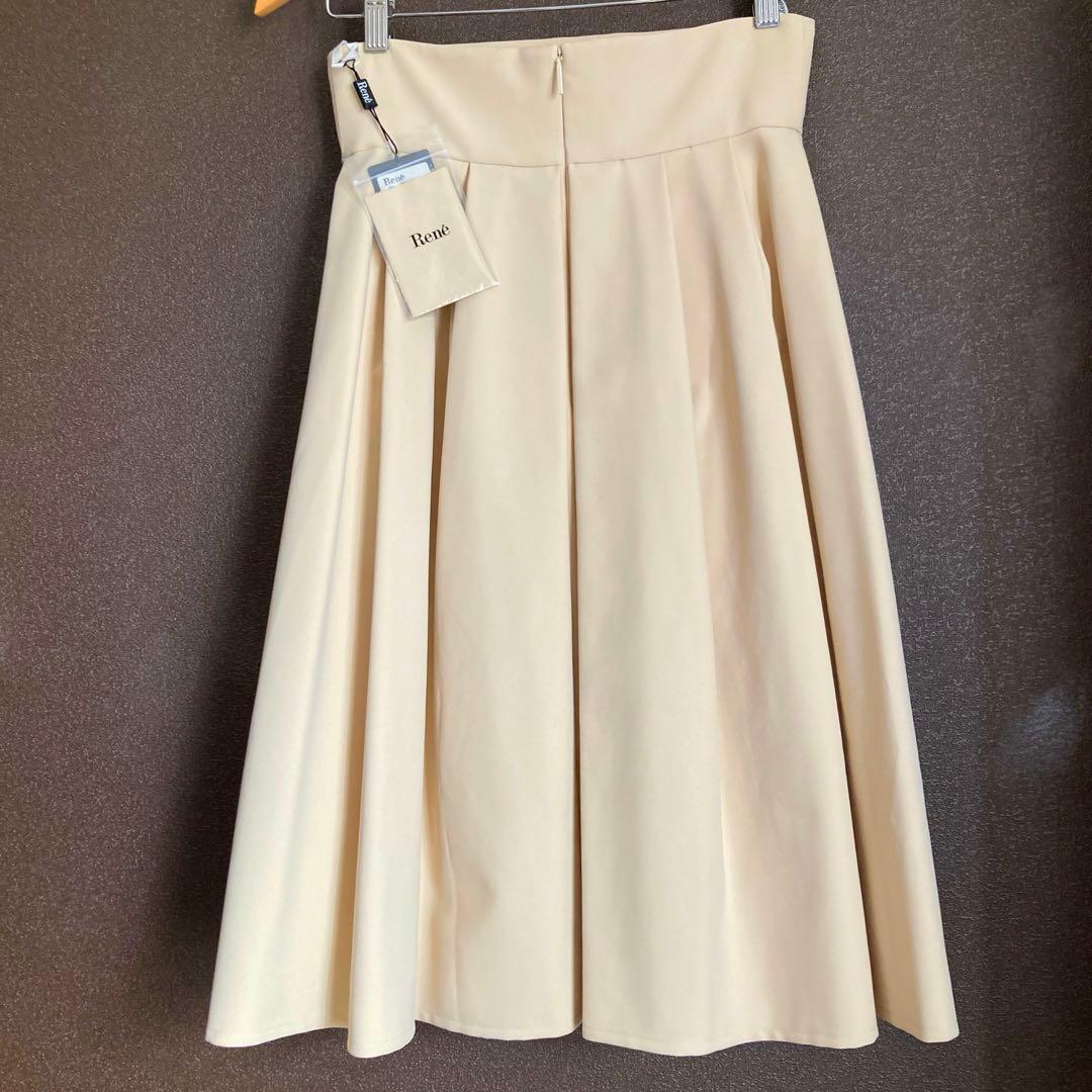 Rene basic ❤︎未使用タグ付き❤︎フレアエレガントスカート　36