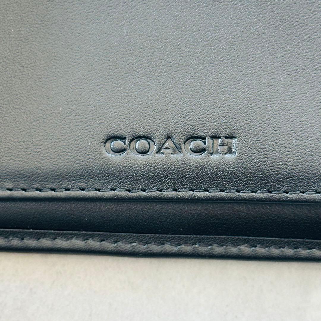 未使用✨COACH ヘリテージ ストライプ  ウォレット 二つ折り財布