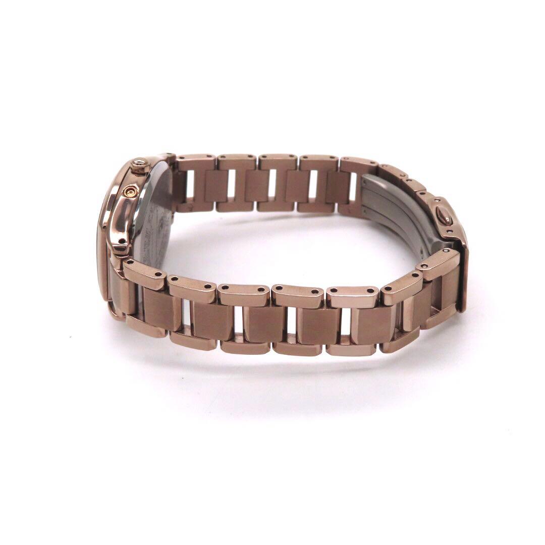 美品 ES9354 51A クロスシー 電波ソーラー シチズン 時計 トノー