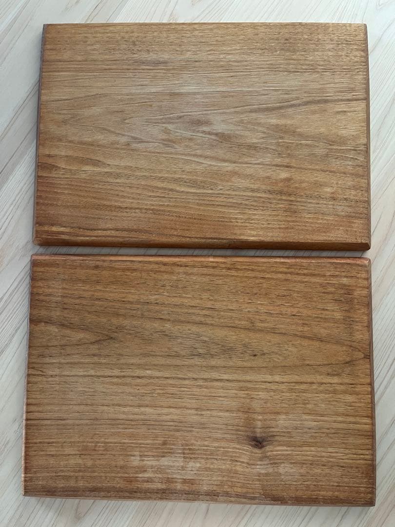 小沢賢一さん くるみの木のトレー 28㎝×40㎝　2枚セット