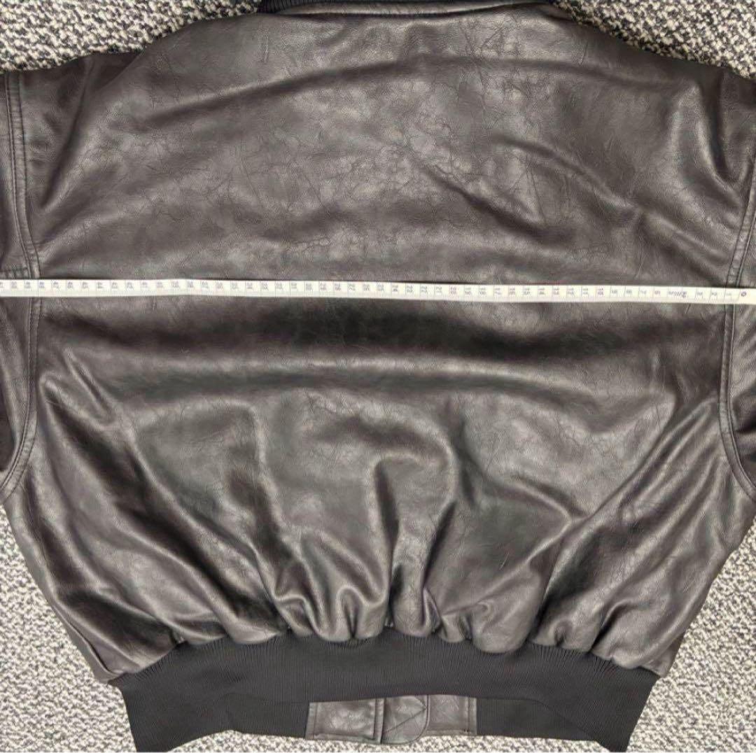 新品XL⭐️ADILENIUMシーズン3 ビンテージ フェイクレザージャケット黒白