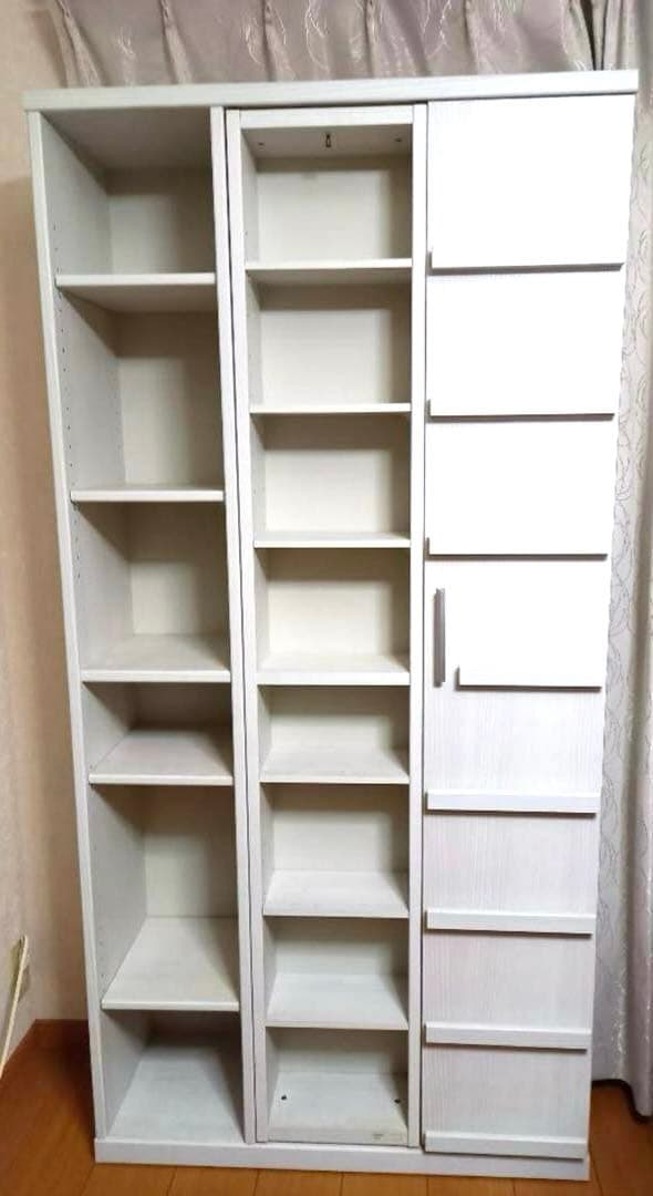 スライド機能本棚