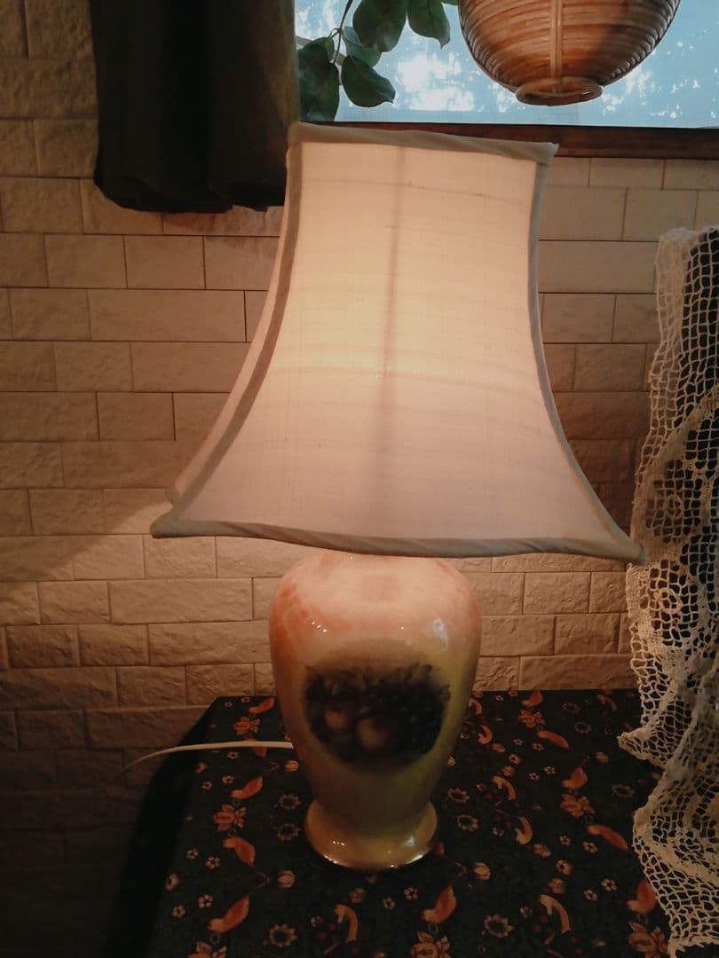 アンティーク　ブロカント　照明　テーブルランプ　フロアランプ