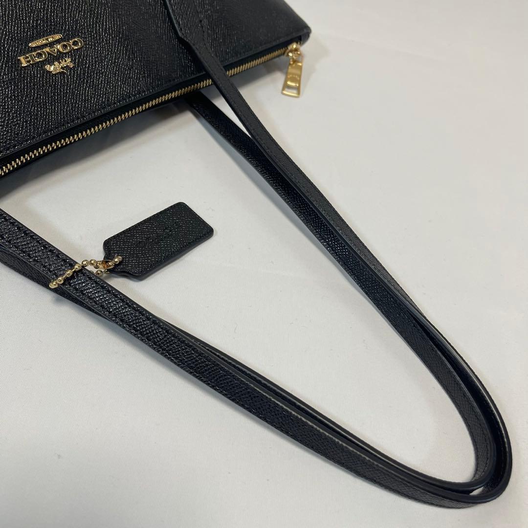 【極美品】コーチ 4454 シティ トートバッグ ビジネスバッグ レザー 黒
