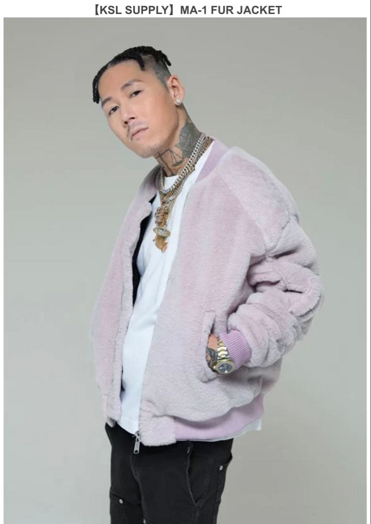 ジャケット・アウター KSL MA-1 fur jacket