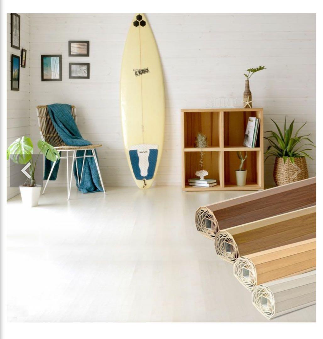 ⭐️ウッドカーペット⭐️ライトナチュラル色団地間4.5畳用約243×245cm