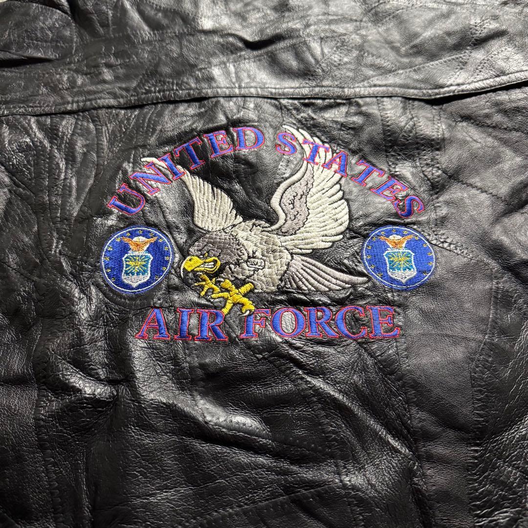 【90s vintage】フライトジャケット　L A-2 イーグルステッチ　短丈