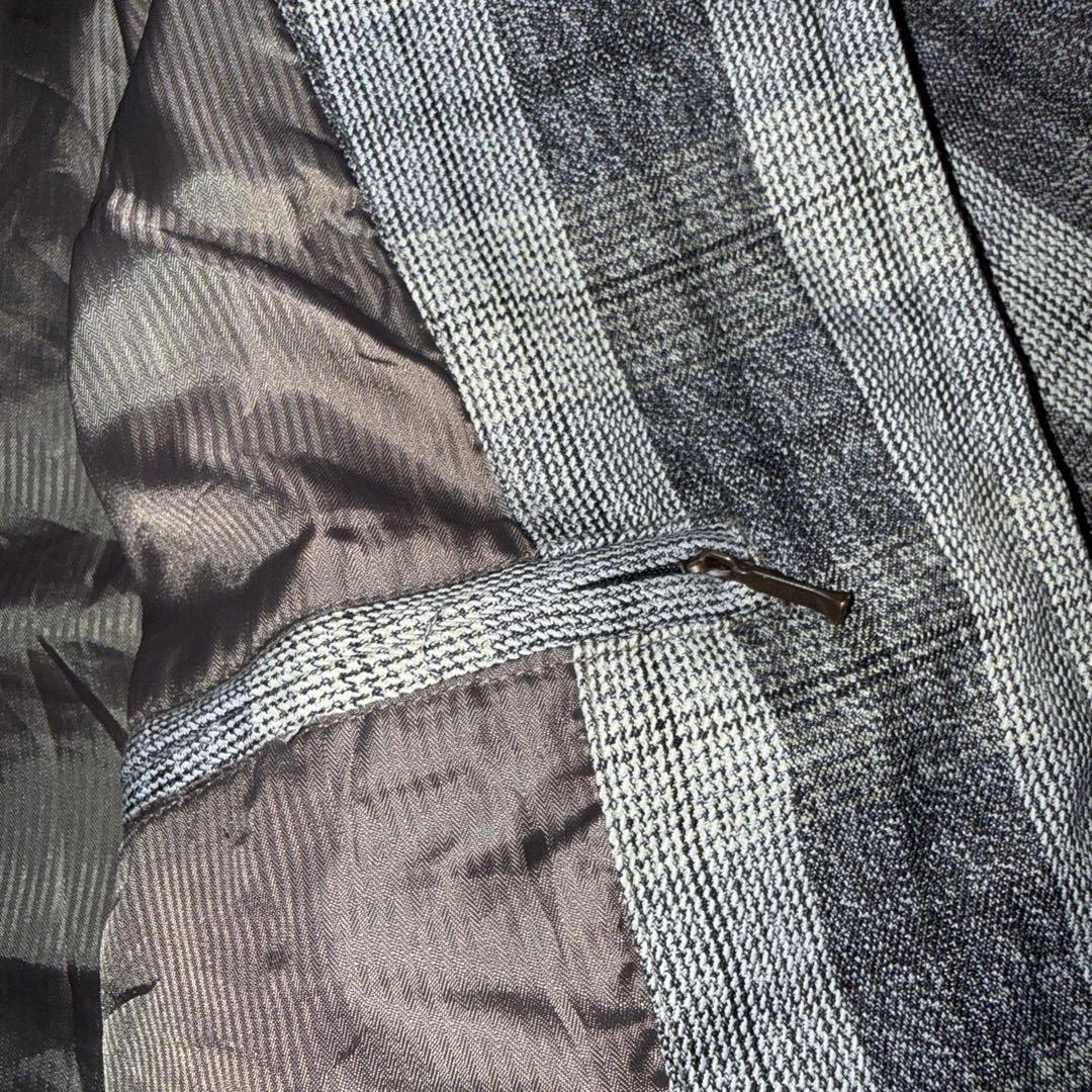 ス*ル様 90s OLD Stüssy チェック柄 ジップジャケット L 刺繍ロ