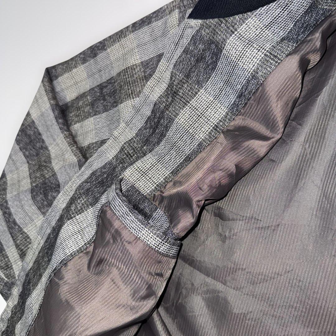 ス*ル様 90s OLD Stüssy チェック柄 ジップジャケット L 刺繍ロ