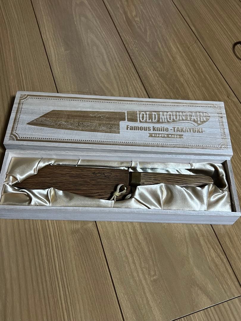 新品未使用品　OLD MOUNTAIN takayuki 包丁