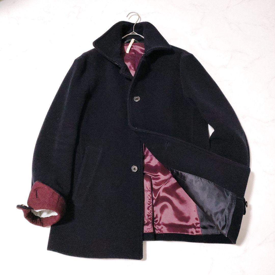 高級イタリア生地【Vallombrosa】×ムッシュニコル コート L