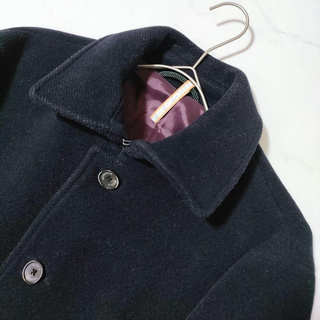 高級イタリア生地【Vallombrosa】×ムッシュニコル コート L