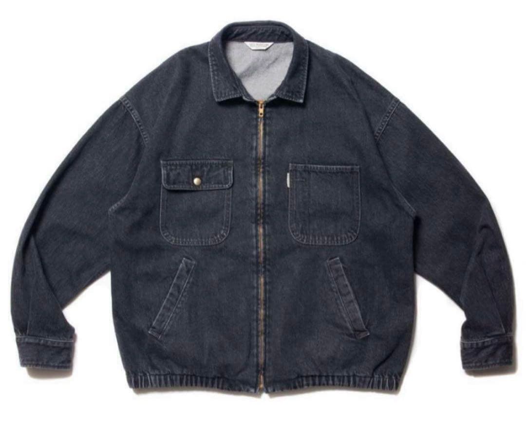 COTIEPRODUCTIONS 22AWデニムジップアップワークジャケット