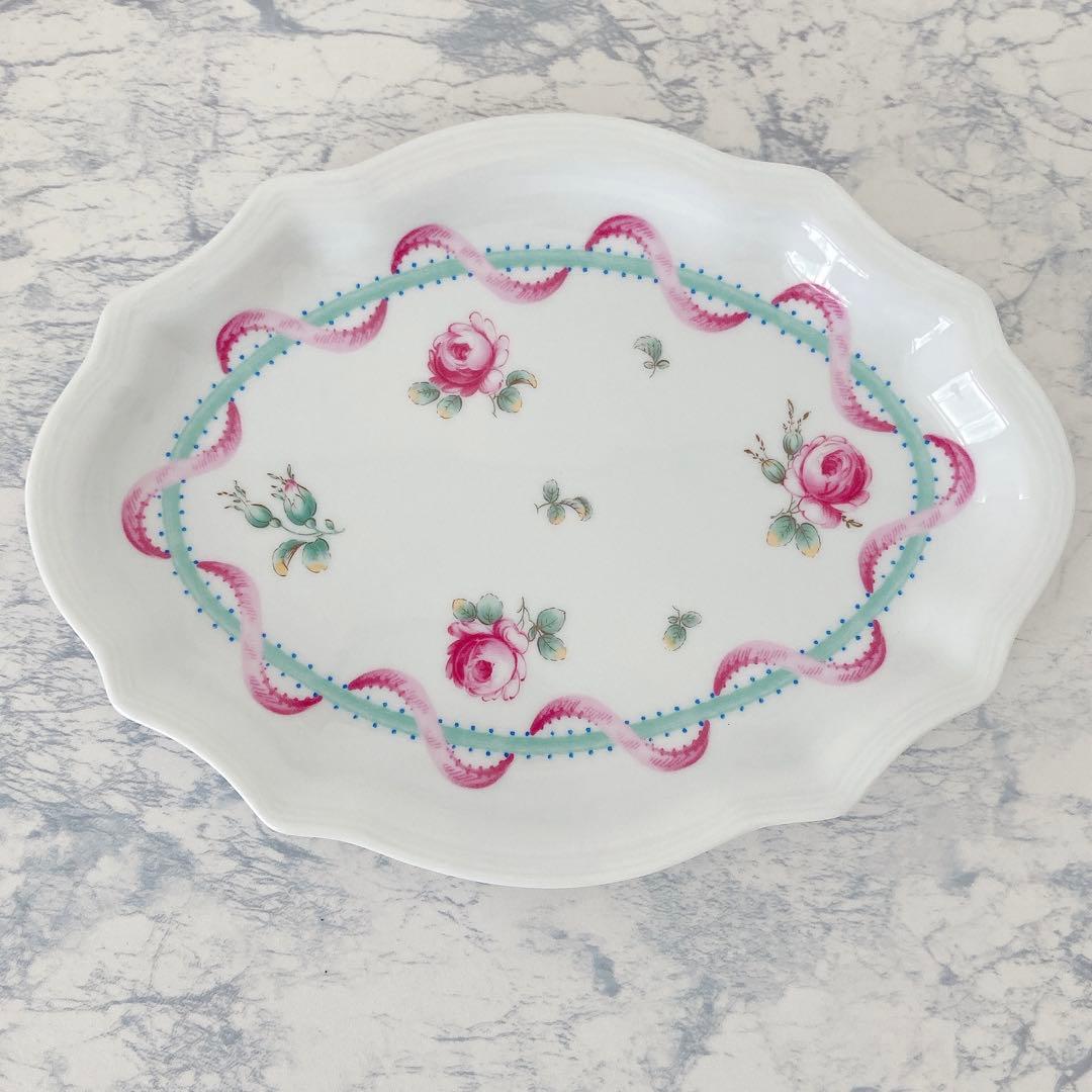 【美品】リチャードジノリ ヴィラアドリアーナ バタープレート 廃盤 希少