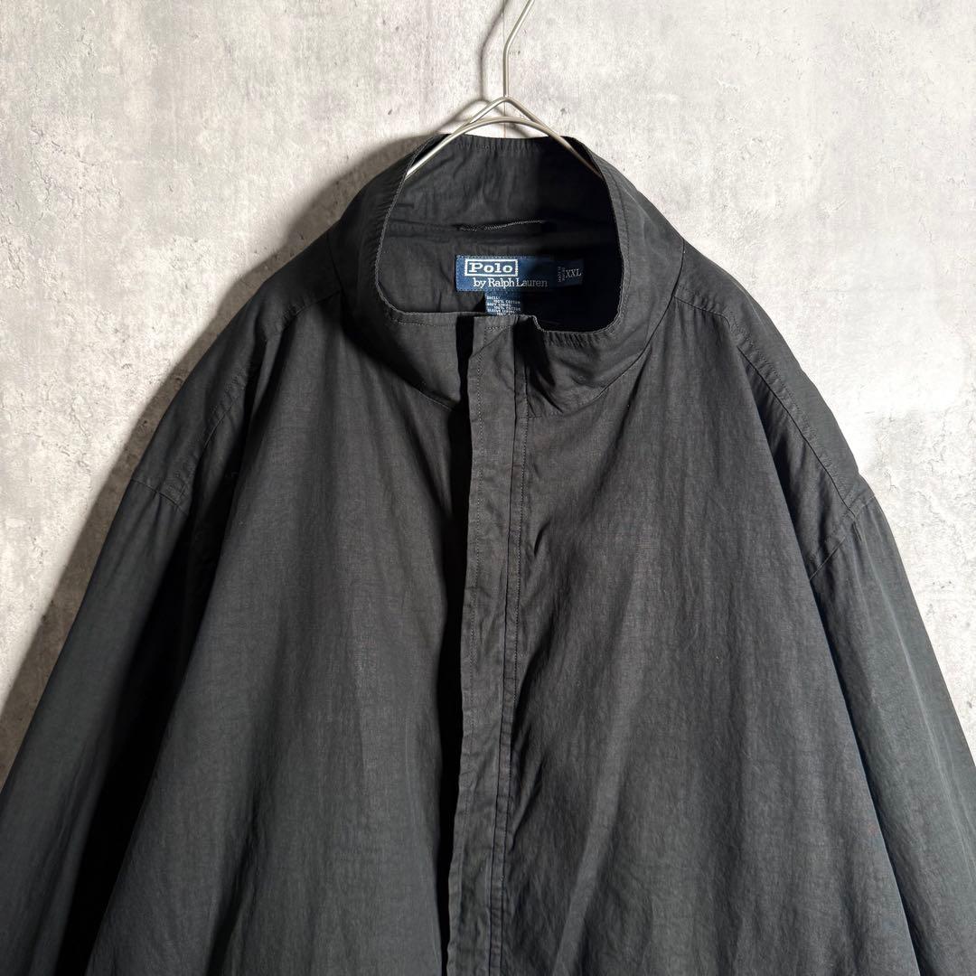 ⭐️希少⭐️ラルフローレン ジップアップブルゾン XXL 90s ririジップ 黒