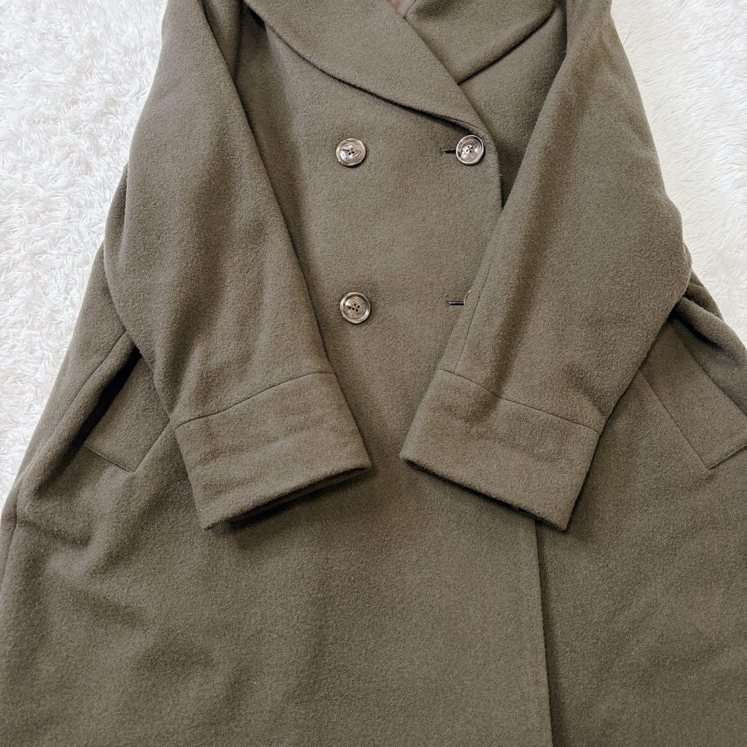 美品　TICCA テントコート　カーキ　フリーサイズ