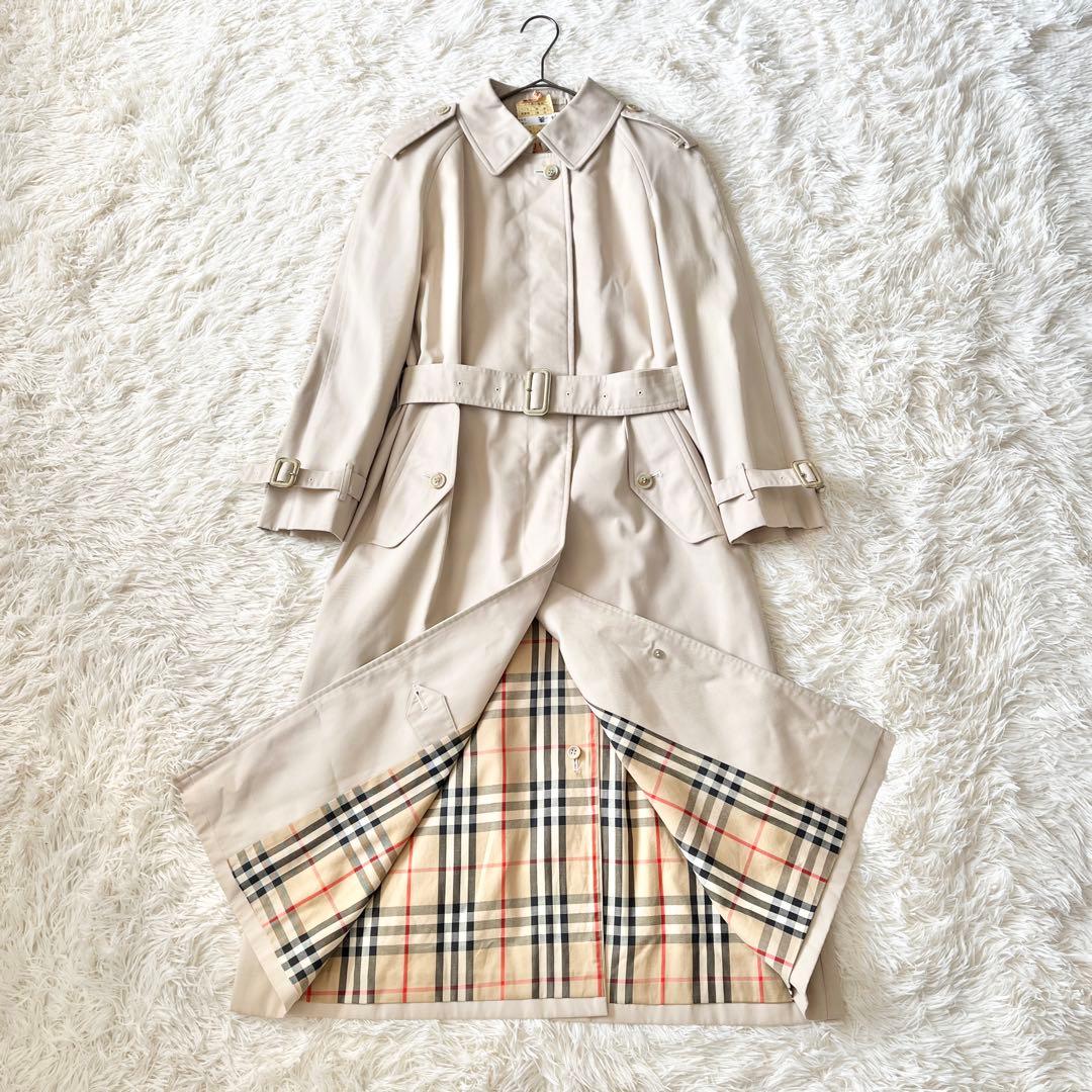 Burberrys バーバリー　トレンチコート　ベージュノバチェック9AB2