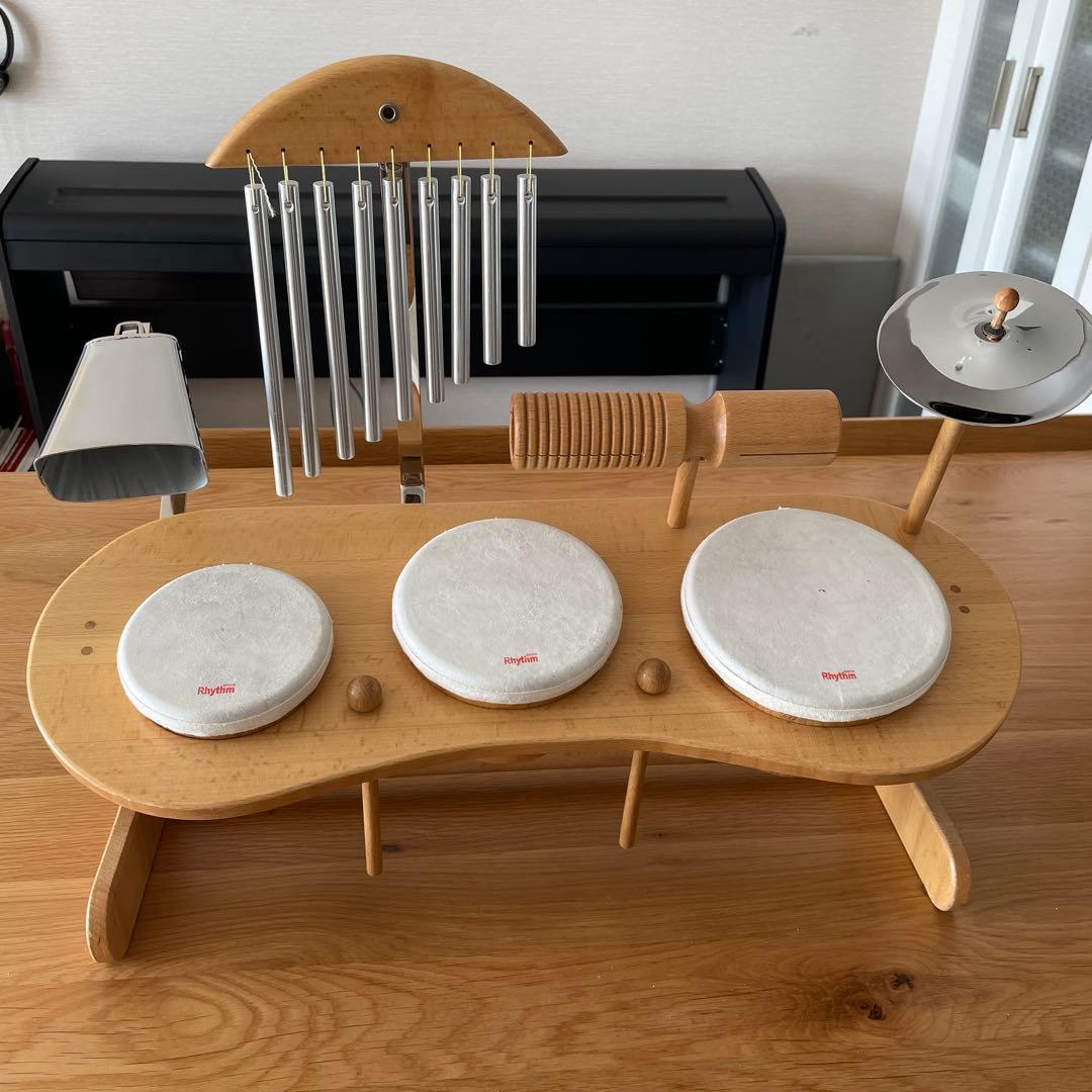 リズム　ポコ　ドラムセット　キッズ楽器　知育玩具