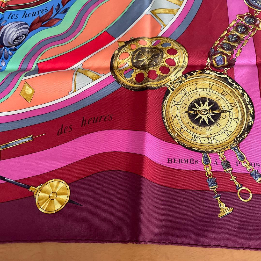 専用です♪HERMÈS 時計モチーフ スカーフ
