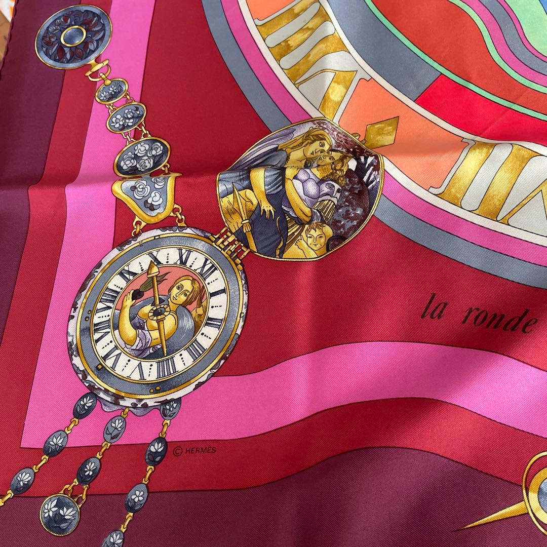専用です♪HERMÈS 時計モチーフ スカーフ